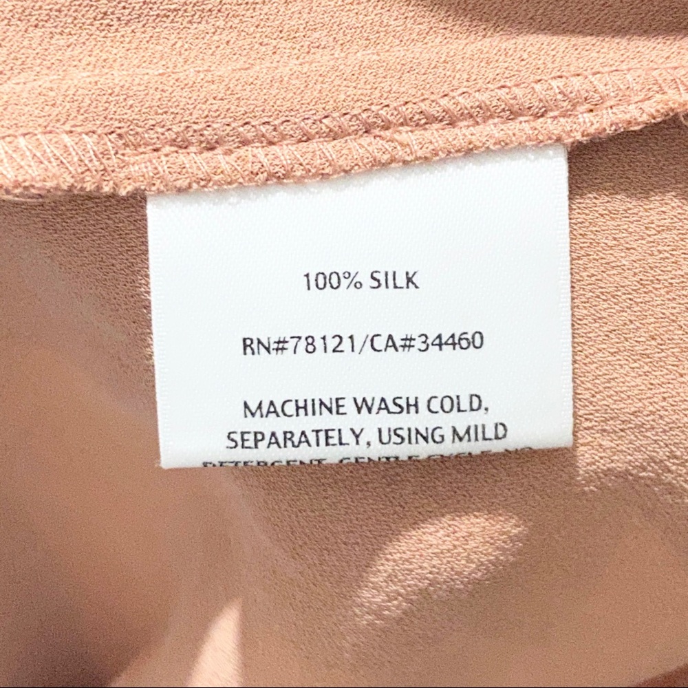 EILEEN FISHER 100% Silk Midi Skirt Small Petite - Picture 2 of 4